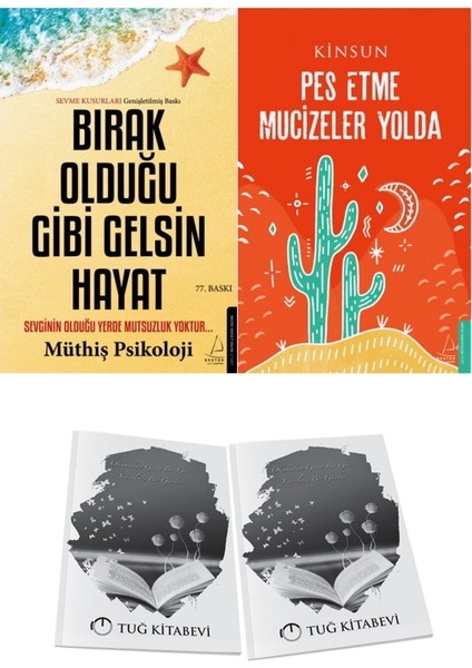 Bırak Olduğu Gibi Gelsin Hayat ve Pes Etme Mucizeler Yolda + Hediyeli