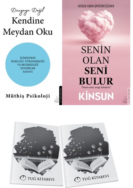 Dünyaya Değil Kendine Meydan Oku ve Senin Olan Seni Bulur + Hediyeli