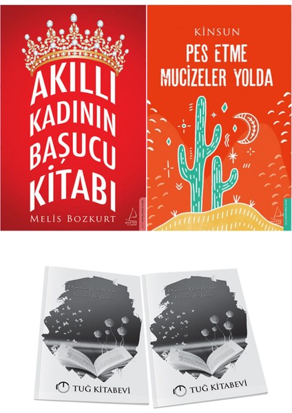 Akıllı Kadının Başucu Kitabı ve Pes Etme Mucizeler Yolda + Hediyeli