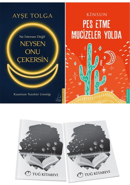 Ne Istersen Değil Neysen Onu Çekersin ve Pes Etme Mucizeler Yolda + Hediyeli