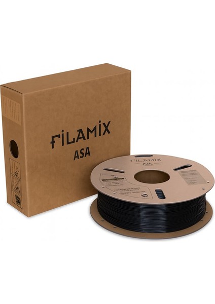 Asa Filament Siyah 1.75MM 1kg Uv Dayanımlı - Urhanshop Gönderimli