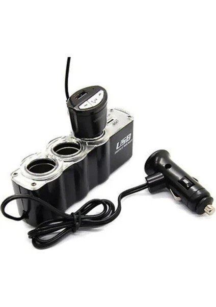 Peugeot 3008 Uyumlu 3 Port + 1 USB Oto Araç Çakmaklık Çoğaltıcı Çoklayıcı fırsatları