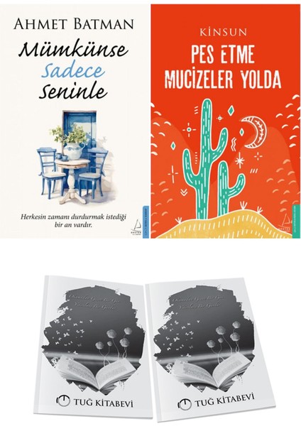 Mümkünse Sadece Seninle ve Pes Etme Mucizeler Yolda + Hediyeli