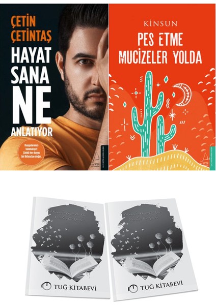 Hayat Sana Ne Anlatıyor ve Pes Etme Mucizeler Yolda + Hediyeli