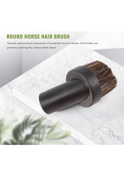 32MM Toz Alma Fırçası Toz Alma Aparatı Elektrikli Süpürge Için Yuvarlak At Kılı (Yurt Dışından) modelleri