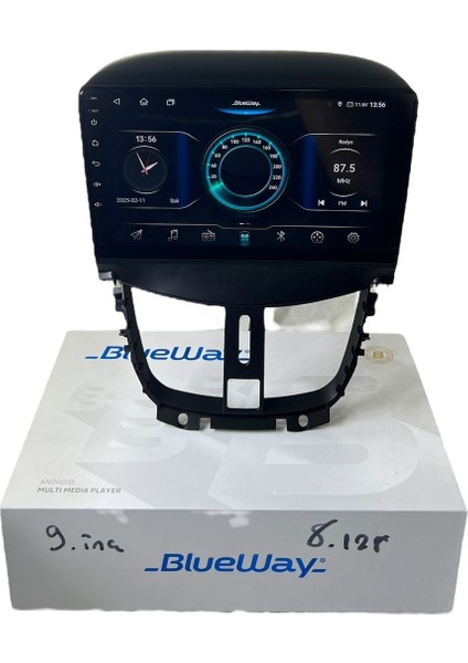 Peugeot 207 Blueway 8-128 Tam Profesyonel Oem Multimedia