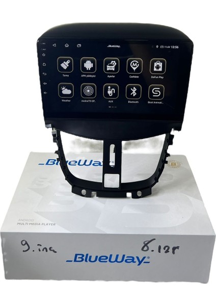 Peugeot 207 Blueway 8-128 Tam Profesyonel Oem Multimedia fiyatları