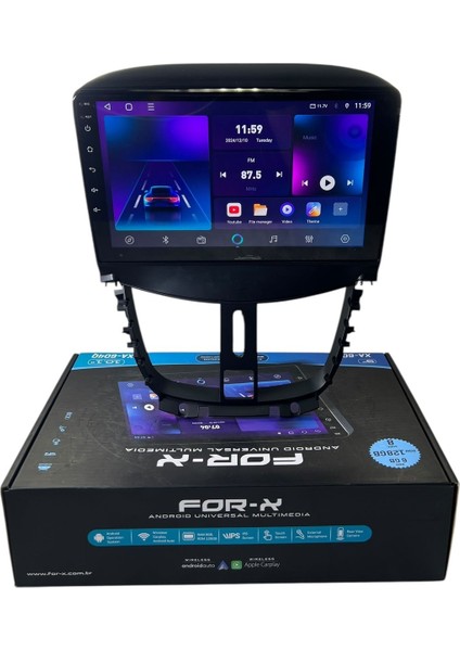 Peugeot 207 Forx 6-128 Tam Profesyonel Oem Multimedia