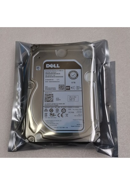 0M40TH 0K2P5K 400-BLBZ ST8000NM0185 8tb 7.2k Sas 3.5" 12G HDD Hard Disk Refrubished