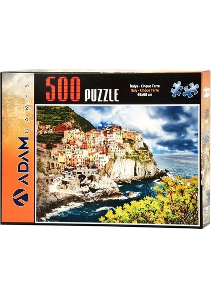 Italya Cınque Terre 500 Parça Puzzle