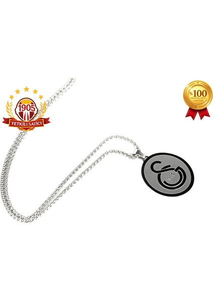 Gs Logo Çelik Kolye