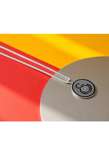 Gs Logo Çelik Kolye