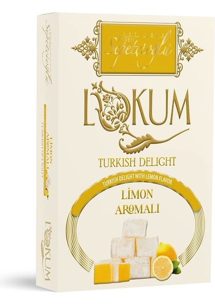 Limon Aromalı Lokum 270G