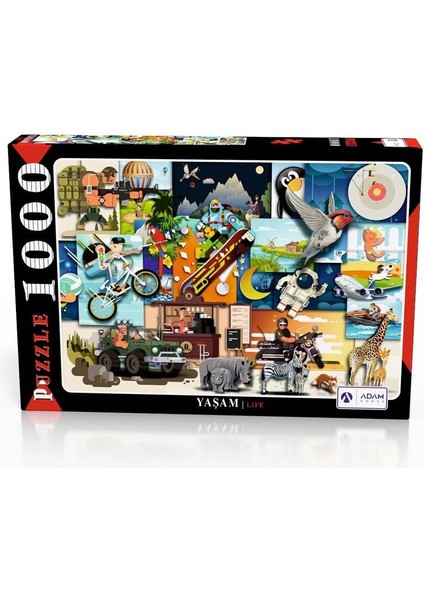 Yaşam 1000 Parça Puzzle