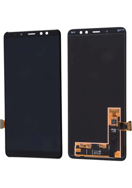 Samsung Galaxy A8 2018 A530 LCD Ekran Dokunmatik Siyah