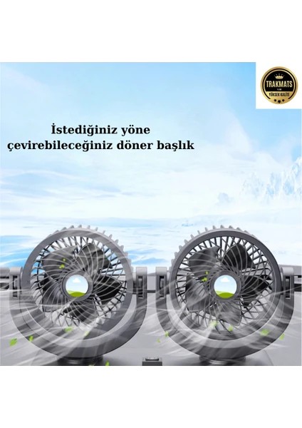 Araç Içi 360 Derece Dönebilen Mükemmel Soğutucu Vantilatör fırsatları