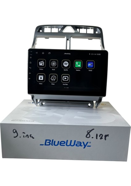 Peugeot 307 Blueway 8-128 Tam Profesyonel Oem Multimedia modelleri