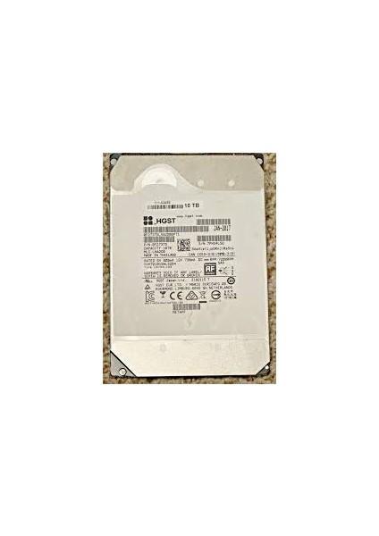 Ultrastar HE10 HUH721010ALE604 3.5" 10 Tb 7200 Rpm HDD Refrubished Yenilenmiş