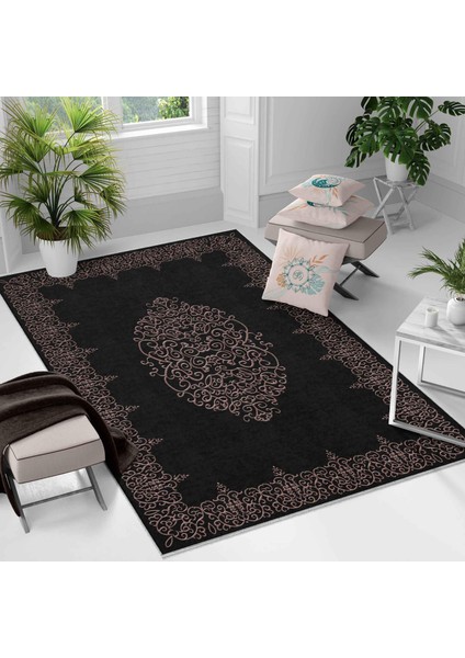 Kaymaz Taban Yıkanabilir Halı – Mutfak, Salon, Yatak Odası Için Modern Dijital Baskı Halı