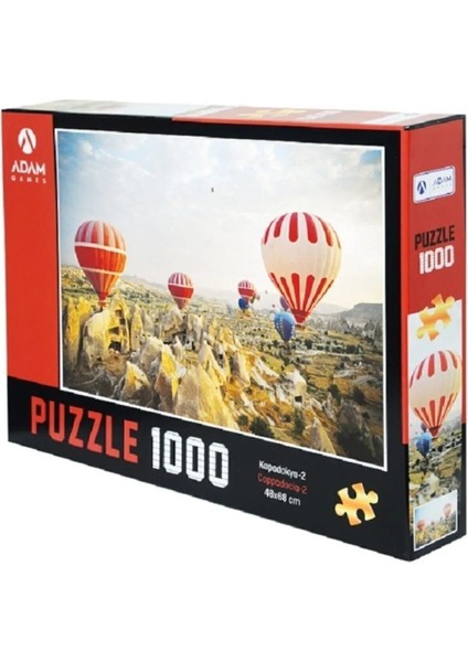 Puzzle Kapadokya-2 1000 Parça Puzzle Yapboz