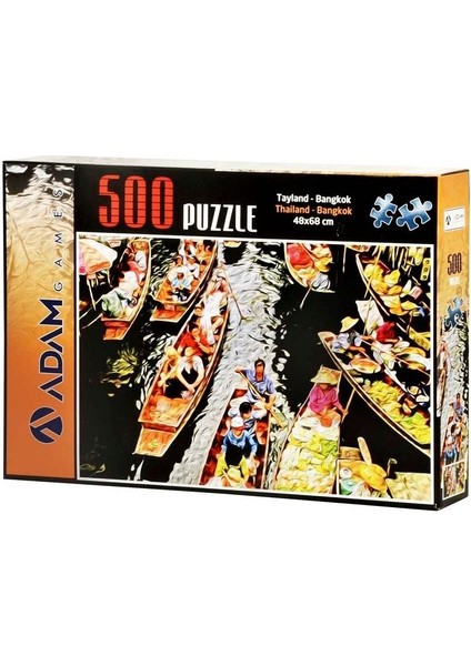 Tayland Bangkok 500 Parça Puzzle