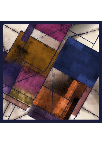 Nıne Soft 0120 Lacivert Eşarp