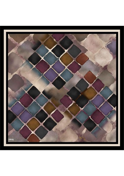 Nıne Soft 074 Mürdüm Eşarp