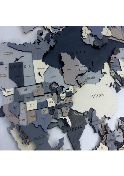 Ahşap Dünya Haritası Duvar Tablosu Dekor (Plus, Large - 190X95 Cm, Ahşap) MF511 fırsatları