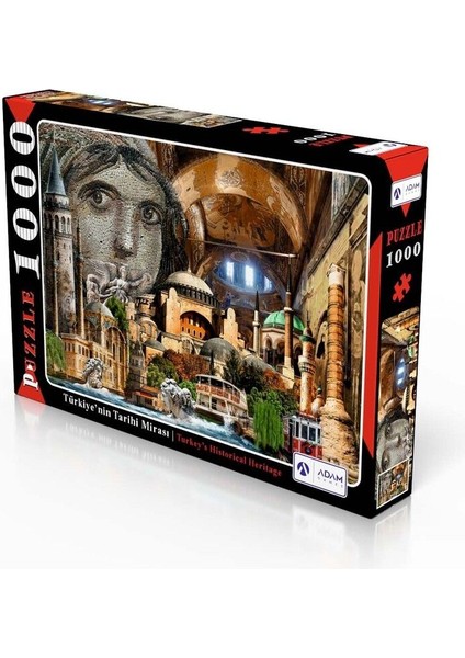 Türkiye’nin Tarihi Mirası 1000 Parça Puzzle fiyatları