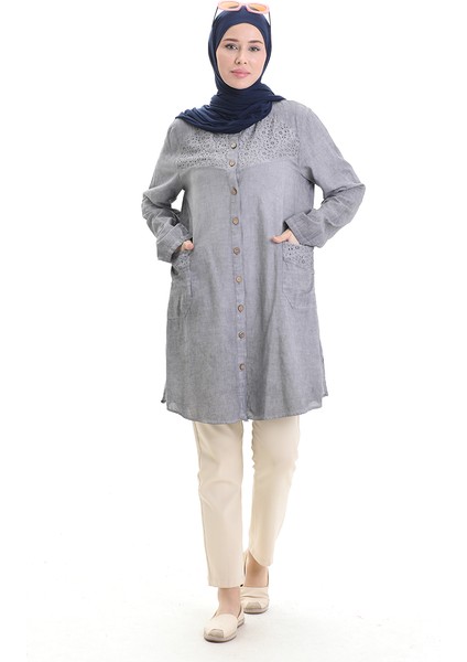 Otantik Tunik 0540-03 Gri
