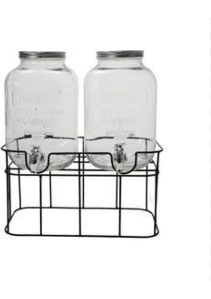 Cam Sebil, Şerbetlik, Yağdanlık Musluklu 5+5 Litre fiyatları