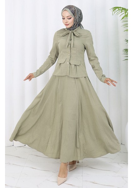 Gömlek Etek Ikili Takım 11309-03 Yeşil fiyatları