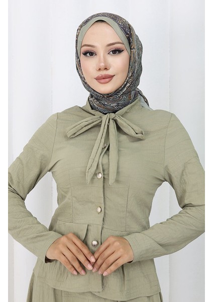 Gömlek Etek Ikili Takım 11309-03 Yeşil fırsatları