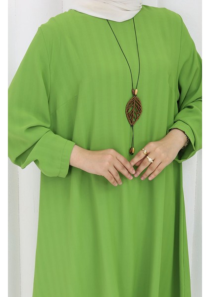 Krep Kumaş Salaş Tunik 1011-06 Yeşil fırsatları