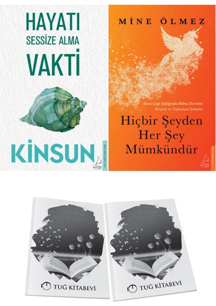 Hayatı Sessize Alma Vakti ve Hiçbir Şeyden Her Şey Mümkündür + Hediyeli