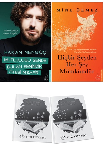 Mutluluğu Sende Bulan Senindir, Ötesi Misafir ve Hiçbir Şeyden Her Şey Mümkündür + Hediyeli