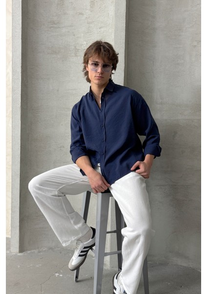 Erkek Oversize Modal Gömlek indirimleri