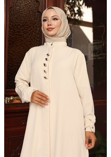 Aerobin Kumaş Tunik Pantolon Ikili Takım 2103-02 Bej fırsatları