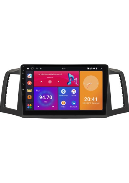 Jeep Grand Cherokee Android Multimedya Sistemi (2004-2008) CRV4821XP