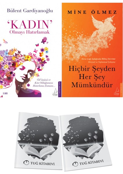 Kadın Olmayı Hatırlamak ve Hiçbir Şeyden Her Şey Mümkündür + Hediyeli