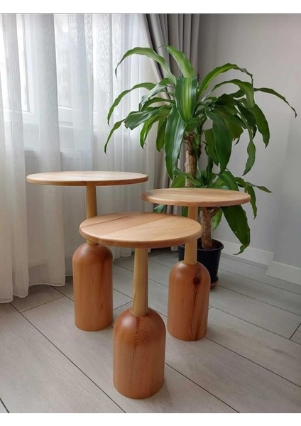 Ahşap Yan Sehpa, Mantar Yan Sehpa, Iskandinav Sehpa fiyatları