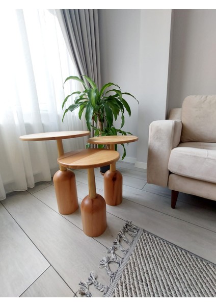 Ahşap Yan Sehpa, Mantar Yan Sehpa, Iskandinav Sehpa modelleri