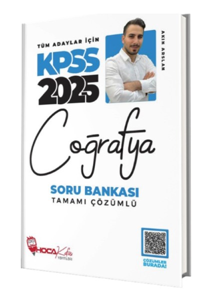 2025 Kpss Coğrafya Soru Bankası Çözümlü – Akın Arslan