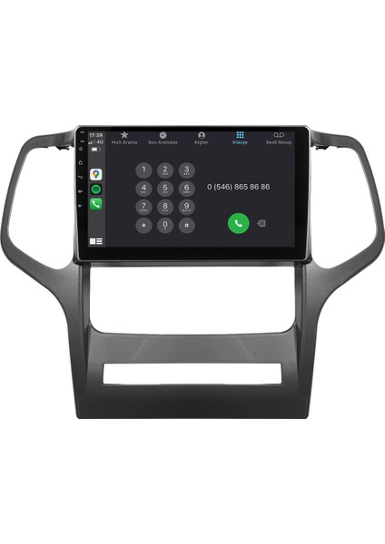 Jeep Grand Cherokee Android Multimedya Sistemi (2008-2014) CRV-4822XAA fırsatları
