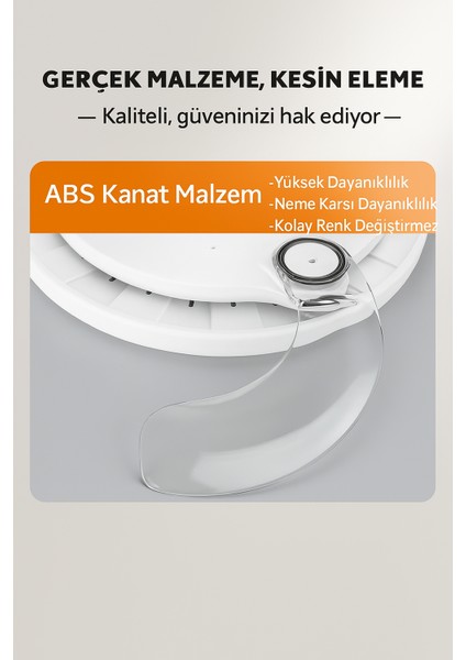 LED Işıklı Katlanabilir Akıllı Tavan Vantilatörü – Sessiz Fan & Kumandalı Aydınlatma indirimleri