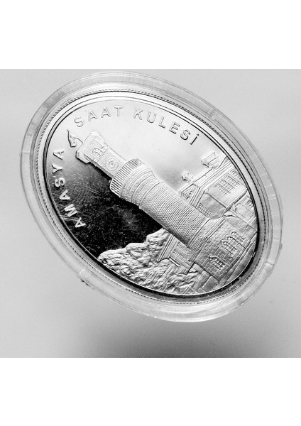Saat Kulesi Amasya Clock Tower Silver 10 Lira 2020 *çil (Sertifikalı)