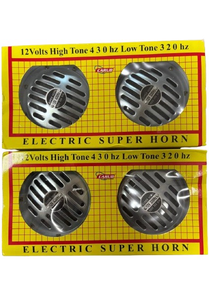 Hella Tipi Süpertone 12V Korna 2 Adet Fiyatı