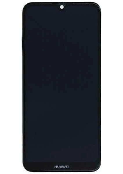 Huawei Y6S LCD Ekran Dokunmatik Çıtalı Siyah