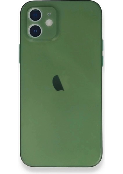 iPhone 12 Mini Kılıf Pp Ultra Ince Kapak - Yeşil