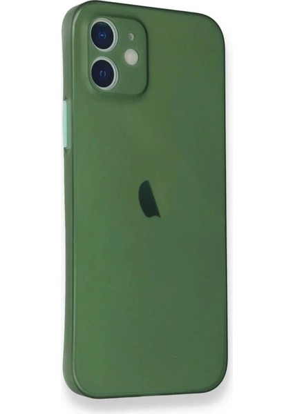iPhone 12 Mini Kılıf Pp Ultra Ince Kapak - Yeşil fiyatları